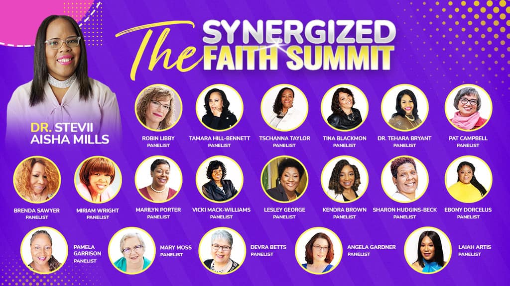 synergized faith summit flyer